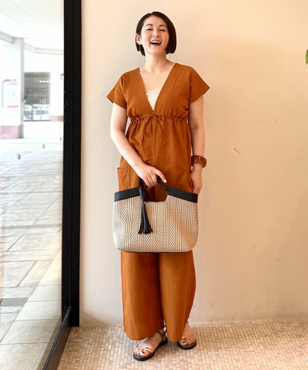 BEAMS HEARTのカップ付き キャミソールを使ったコーディネートを紹介します。｜Rakuten Fashion(楽天ファッション／旧楽天ブランドアベニュー)6241519