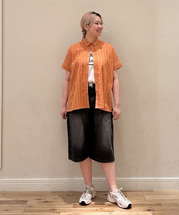 BEAMS HEARTのスマイルロゴ Tシャツ(M~L)を使ったコーディネートを紹介します。｜Rakuten Fashion(楽天ファッション／旧楽天ブランドアベニュー)6241510