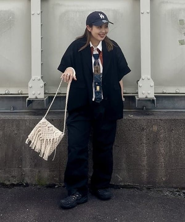 BEAMS HEARTのフレンチスリーブ ジャケット 半袖ジャケット レディースを使ったコーディネートを紹介します。｜Rakuten Fashion(楽天ファッション／旧楽天ブランドアベニュー)6241561