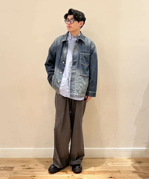 BEAMS HEARTのヴィンテージ デニムカバーオールを使ったコーディネートを紹介します。｜Rakuten Fashion(楽天ファッション／旧楽天ブランドアベニュー)6241779