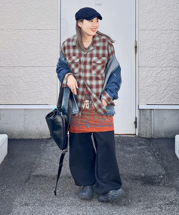 BEAMS HEARTのヴィンテージ デニムカバーオールを使ったコーディネートを紹介します。｜Rakuten Fashion(楽天ファッション／旧楽天ブランドアベニュー)6241804