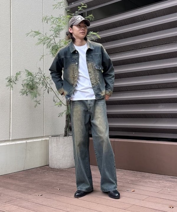 BEAMS HEARTのブラスト デニム ジャケットを使ったコーディネートを紹介します。｜Rakuten Fashion(楽天ファッション／旧楽天ブランドアベニュー)6241858