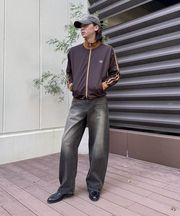 BEAMS HEARTのポリエステルジャージ 配色 トラックジャケットを使ったコーディネートを紹介します。｜Rakuten Fashion(楽天ファッション／旧楽天ブランドアベニュー)6241969