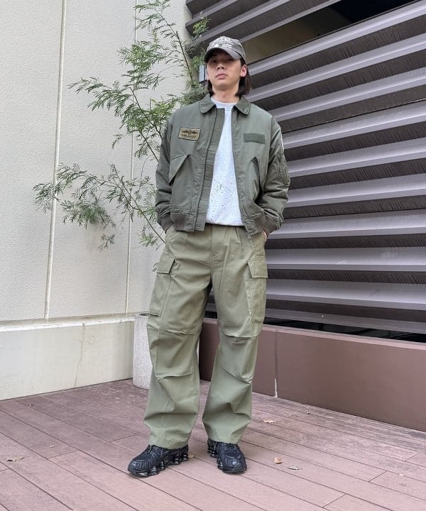 BEAMS HEARTのCWU-45 ミリタリー ブルゾンを使ったコーディネートを紹介します。｜Rakuten Fashion(楽天ファッション／旧楽天ブランドアベニュー)6241973