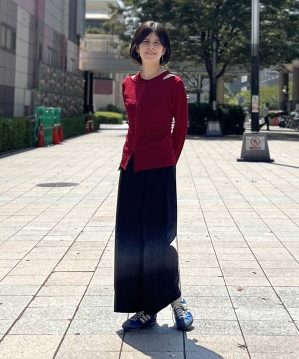 BEAMS HEARTのカーディガン * タンクトップ レイヤード プルオーバーを使ったコーディネートを紹介します。｜Rakuten Fashion(楽天ファッション／旧楽天ブランドアベニュー)6241911