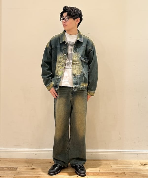 BEAMS HEARTのブラスト デニム ジャケットを使ったコーディネートを紹介します。｜Rakuten Fashion(楽天ファッション／旧楽天ブランドアベニュー)6242069