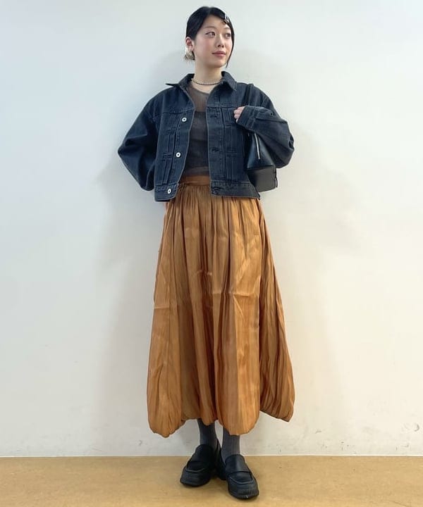 BEAMS HEARTのジェリーフィッシュ バルーンスカートを使ったコーディネートを紹介します。｜Rakuten Fashion(楽天ファッション／旧楽天ブランドアベニュー)6242075