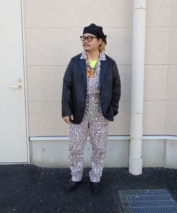 BEAMS HEARTのフェイクレザー ジャケットを使ったコーディネートを紹介します。｜Rakuten Fashion(楽天ファッション／旧楽天ブランドアベニュー)6242100