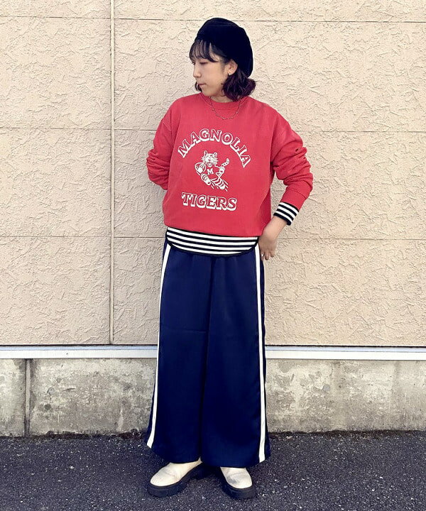 BEAMS HEARTのコットン天竺 ボーダー カットソーを使ったコーディネートを紹介します。｜Rakuten Fashion(楽天ファッション／旧楽天ブランドアベニュー)6242162