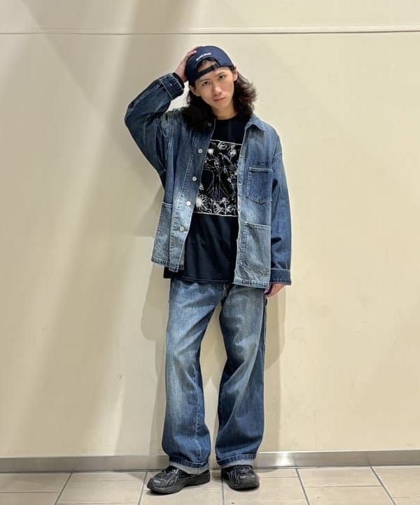 BEAMS HEARTのヴィンテージ デニムカバーオールを使ったコーディネートを紹介します。｜Rakuten Fashion(楽天ファッション／旧楽天ブランドアベニュー)6242190