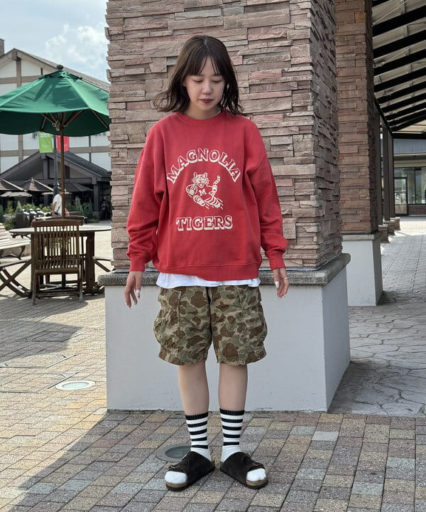 BEAMS HEARTのタイガー フロッキー スウェットを使ったコーディネートを紹介します。｜Rakuten Fashion(楽天ファッション／旧楽天ブランドアベニュー)6242193