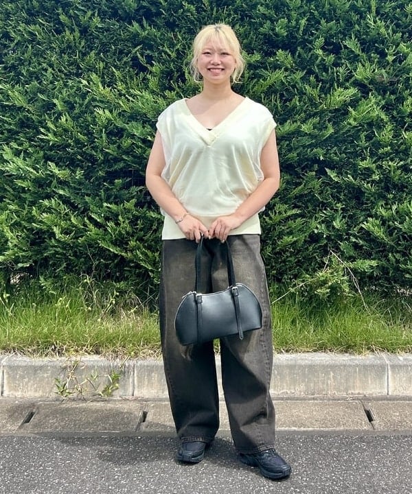 BEAMS HEARTのチュール レイヤード ベストを使ったコーディネートを紹介します。｜Rakuten Fashion(楽天ファッション／旧楽天ブランドアベニュー)6242222