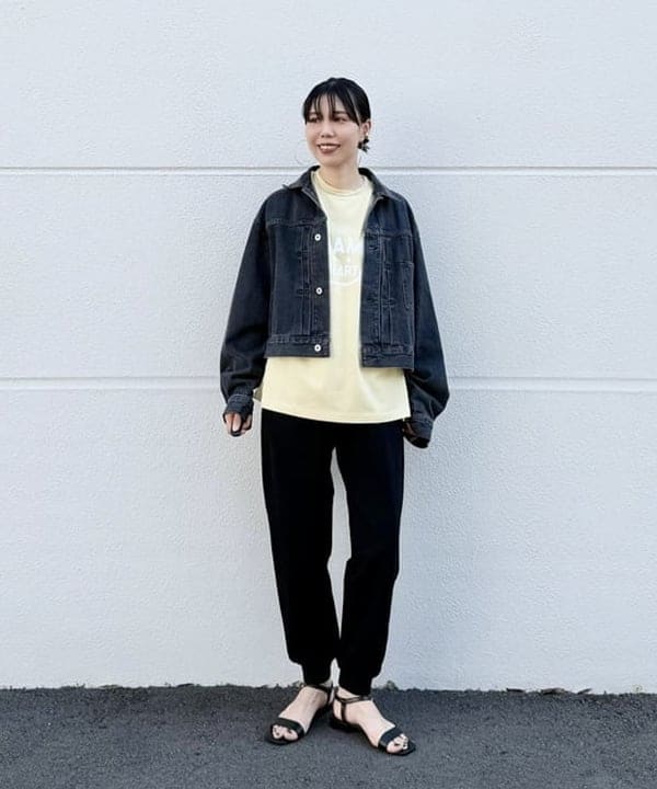 BEAMS HEARTのスマイル ロゴ ロング スリーブ Tシャツ(M~L)を使ったコーディネートを紹介します。｜Rakuten Fashion(楽天ファッション／旧楽天ブランドアベニュー)6242282