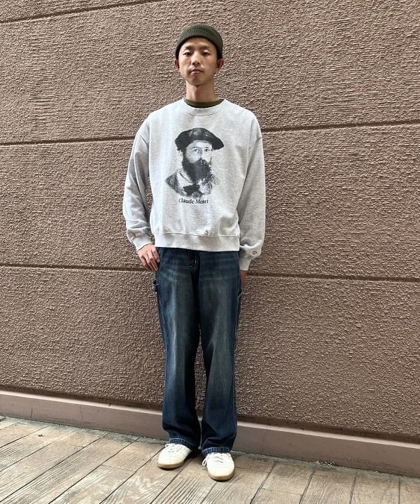 BEAMS HEARTのヴィンテージライク ポートレート スウェットを使ったコーディネートを紹介します。｜Rakuten Fashion(楽天ファッション／旧楽天ブランドアベニュー)6242290