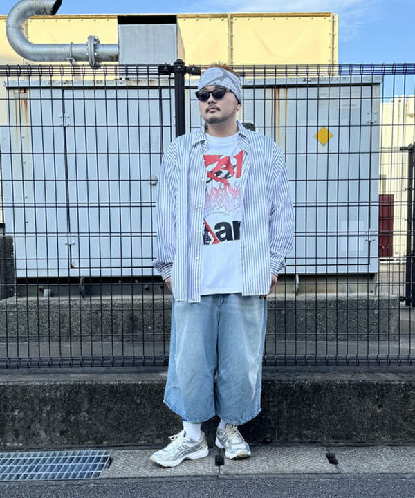 BEAMS MENのワイドフィット バックジップ シャツを使ったコーディネートを紹介します。｜Rakuten Fashion(楽天ファッション／旧楽天ブランドアベニュー)6242315