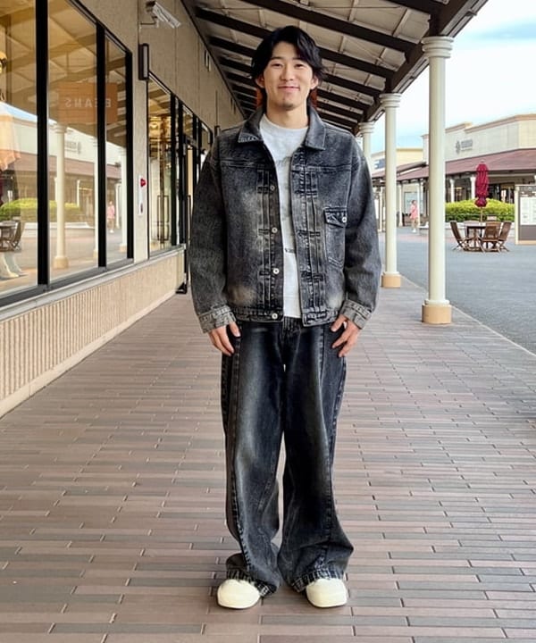 BEAMS HEARTのブラスト デニム ジャケットを使ったコーディネートを紹介します。｜Rakuten Fashion(楽天ファッション／旧楽天ブランドアベニュー)6242320