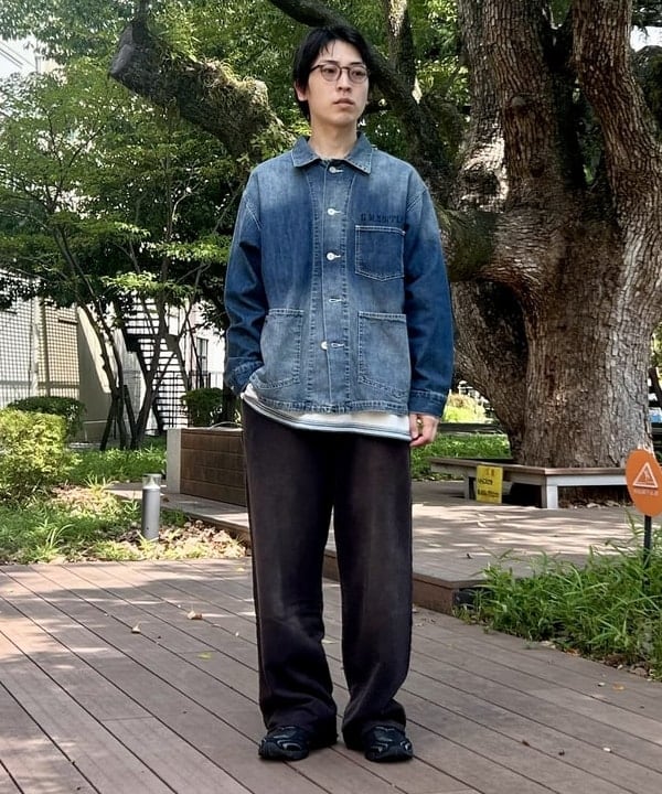 BEAMS HEARTのヴィンテージ デニムカバーオールを使ったコーディネートを紹介します。｜Rakuten Fashion(楽天ファッション／旧楽天ブランドアベニュー)6242349