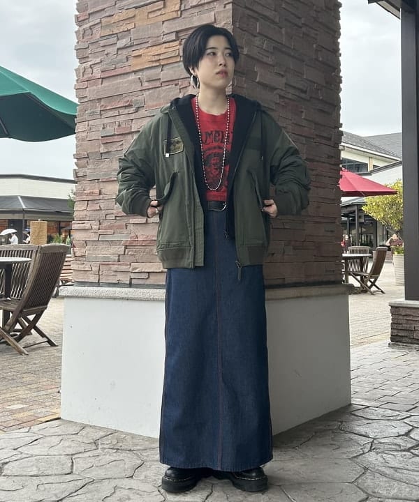 BEAMS HEARTのCWU-45 ミリタリー ブルゾンを使ったコーディネートを紹介します。｜Rakuten Fashion(楽天ファッション／旧楽天ブランドアベニュー)6242457