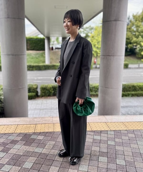 BEAMS HEARTのオーバー ダブルジャケットを使ったコーディネートを紹介します。｜Rakuten Fashion(楽天ファッション／旧楽天ブランドアベニュー)6242498