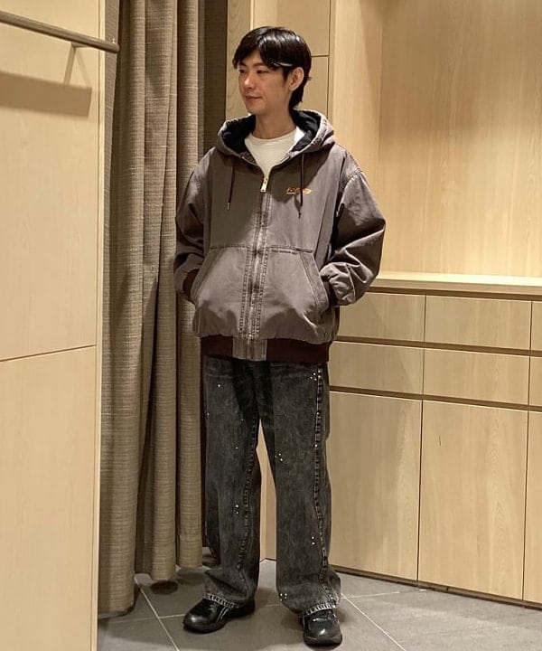 BEAMS HEARTのGMS コットンダック パーカーを使ったコーディネートを紹介します。｜Rakuten Fashion(楽天ファッション／旧楽天ブランドアベニュー)6242502