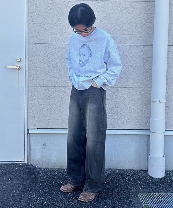 BEAMS HEARTのブラスト カーブ バギーデニムを使ったコーディネートを紹介します。｜Rakuten Fashion(楽天ファッション／旧楽天ブランドアベニュー)6242583