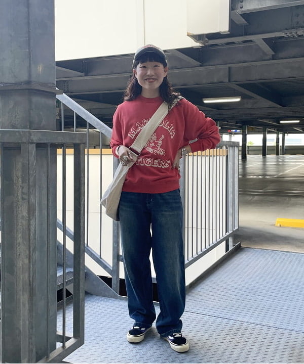 BEAMS HEARTのタイガー フロッキー スウェットを使ったコーディネートを紹介します。｜Rakuten Fashion(楽天ファッション／旧楽天ブランドアベニュー)6242602