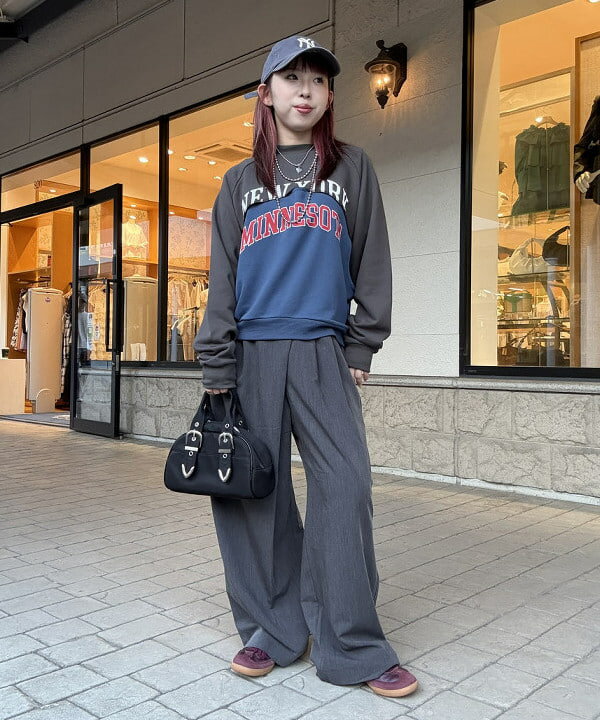 B:MING LIFE STORE by BEAMSのラップ タック スラックスを使ったコーディネートを紹介します。｜Rakuten Fashion(楽天ファッション／旧楽天ブランドアベニュー)6242622