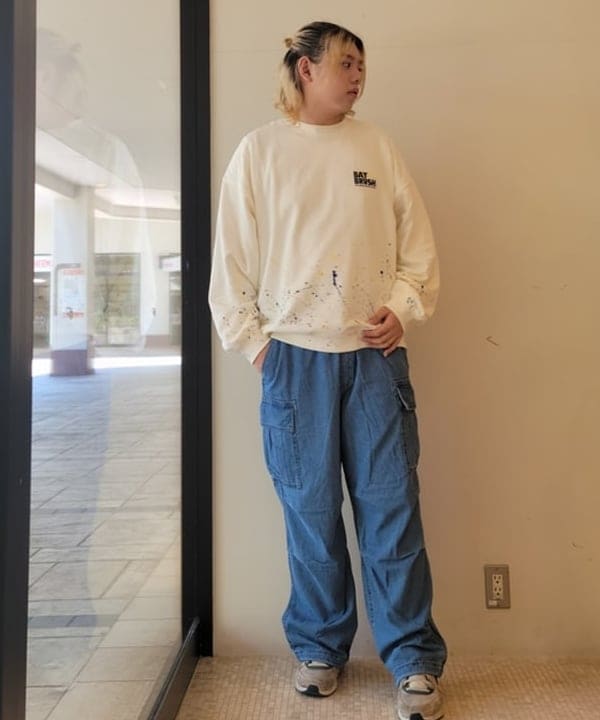 BEAMS HEARTのペイント スウェットを使ったコーディネートを紹介します。｜Rakuten Fashion(楽天ファッション／旧楽天ブランドアベニュー)6242634