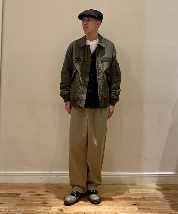BEAMS HEARTのCWU-45 ミリタリー ブルゾンを使ったコーディネートを紹介します。｜Rakuten Fashion(楽天ファッション／旧楽天ブランドアベニュー)6242643