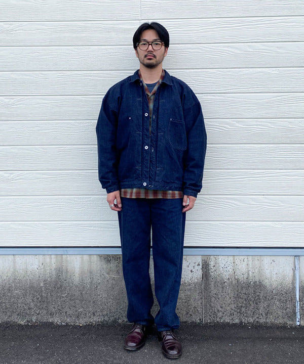 BEAMS HEARTのポリエステル レーヨン オンブレーチェック シャツを使ったコーディネートを紹介します。｜Rakuten Fashion(楽天ファッション／旧楽天ブランドアベニュー)6242825