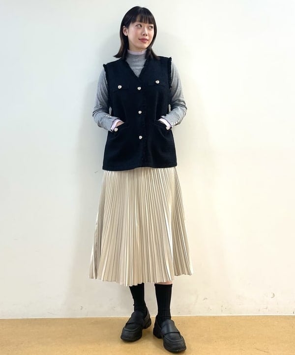 BEAMS HEARTのレイヤード 配色 ハイネック プルオーバーを使ったコーディネートを紹介します。｜Rakuten Fashion(楽天ファッション／旧楽天ブランドアベニュー)6242829
