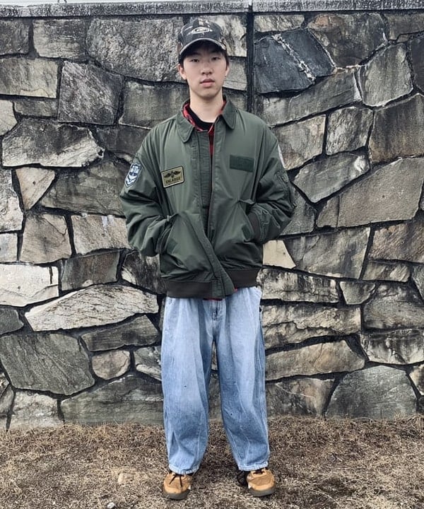 BEAMS HEARTのCWU-45 ミリタリー ブルゾンを使ったコーディネートを紹介します。｜Rakuten Fashion(楽天ファッション／旧楽天ブランドアベニュー)6242838