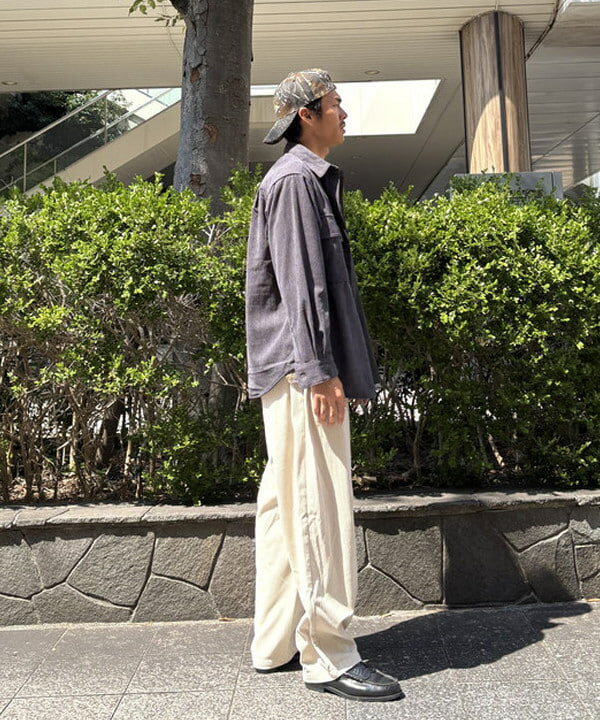 BEAMS HEARTのポリコール CPO ビックシャツを使ったコーディネートを紹介します。｜Rakuten Fashion(楽天ファッション／旧楽天ブランドアベニュー)6242866