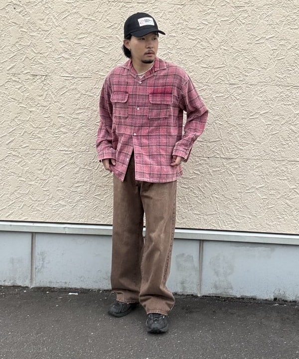 BEAMS HEARTのブラスト ワイド ストレート デニムを使ったコーディネートを紹介します。｜Rakuten Fashion(楽天ファッション／旧楽天ブランドアベニュー)6243172