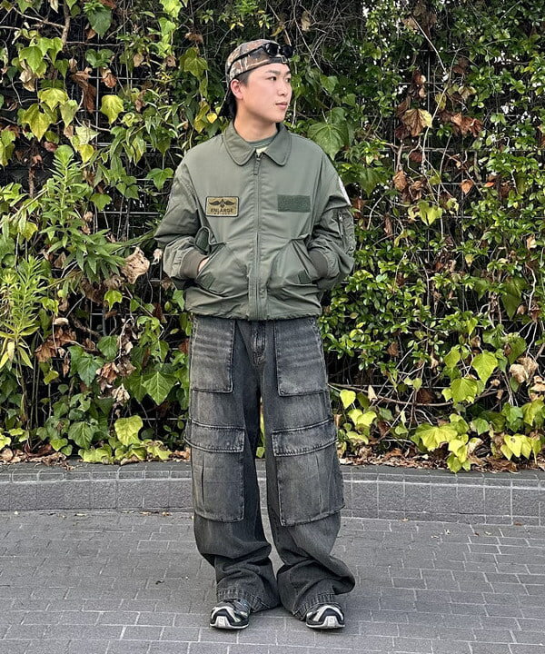 BEAMS HEARTのCWU-45 ミリタリー ブルゾンを使ったコーディネートを紹介します。｜Rakuten Fashion(楽天ファッション／旧楽天ブランドアベニュー)6243188