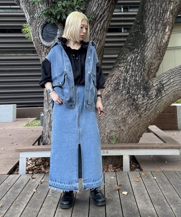 BEAMS HEARTの襟 フリル ギャザー ブラウスを使ったコーディネートを紹介します。｜Rakuten Fashion(楽天ファッション／旧楽天ブランドアベニュー)6243200