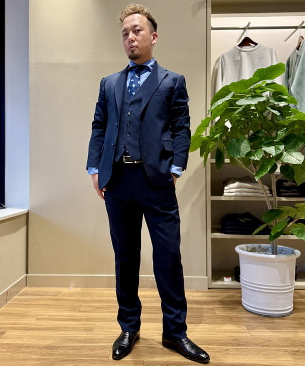 BEAMS HEARTのピンヘッド トラベル 2ボタン ジャケット 25AW(セットアップ対応)を使ったコーディネートを紹介します。｜Rakuten Fashion(楽天ファッション／旧楽天ブランドアベニュー)6243256