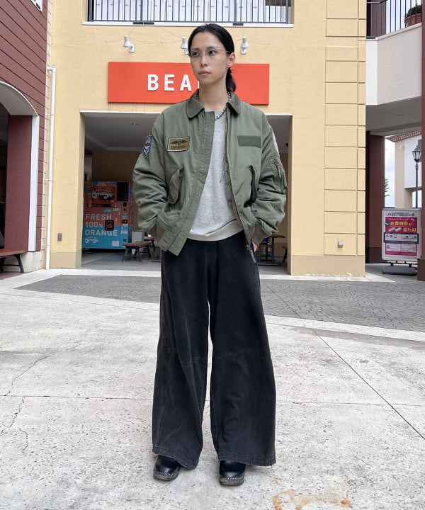 BEAMS HEARTのCWU-45 ミリタリー ブルゾンを使ったコーディネートを紹介します。｜Rakuten Fashion(楽天ファッション／旧楽天ブランドアベニュー)6243314
