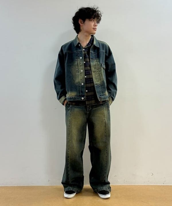 BEAMS HEARTのブラスト デニム ジャケットを使ったコーディネートを紹介します。｜Rakuten Fashion(楽天ファッション／旧楽天ブランドアベニュー)6243410