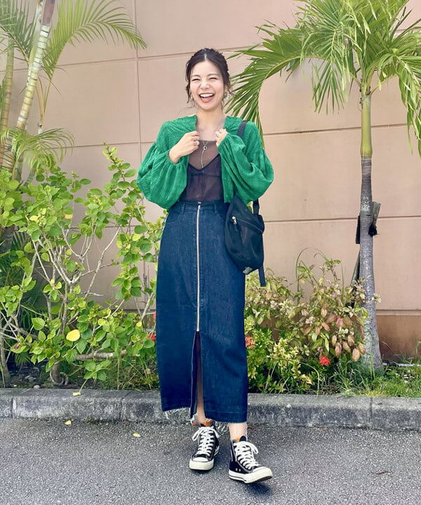 BEAMS HEARTのモールボーダー 2WAY ブラウスを使ったコーディネートを紹介します。｜Rakuten Fashion(楽天ファッション／旧楽天ブランドアベニュー)6243423