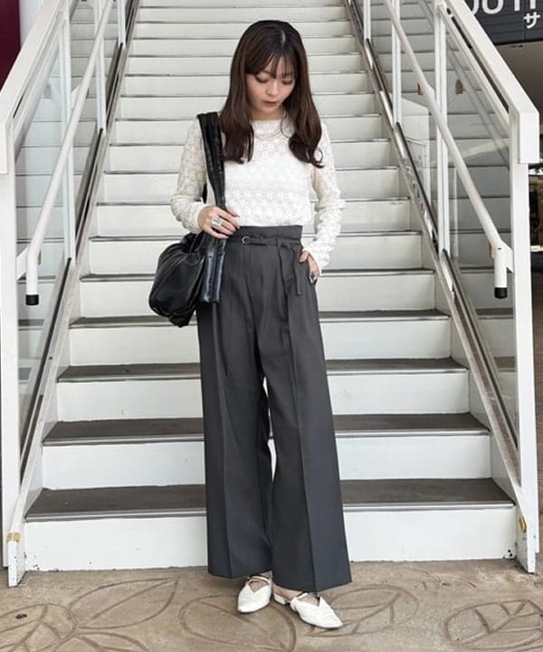 BEAMS HEARTの2WAY ガーター ロング スリーブ プルオーバーを使ったコーディネートを紹介します。｜Rakuten Fashion(楽天ファッション／旧楽天ブランドアベニュー)6243426