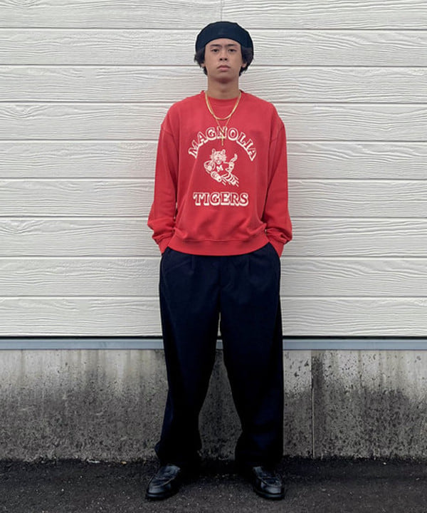 BEAMS MENのタイガー フロッキー スウェットを使ったコーディネートを紹介します。｜Rakuten Fashion(楽天ファッション／旧楽天ブランドアベニュー)6242895