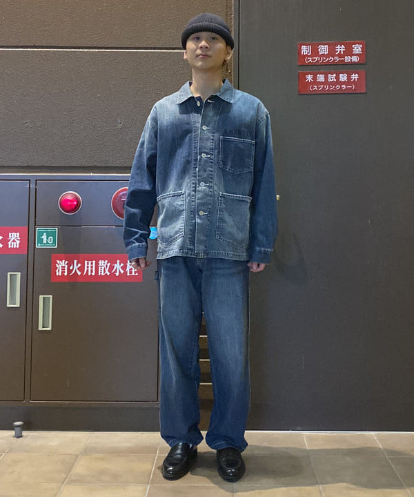 BEAMS HEARTのヴィンテージ デニムカバーオールを使ったコーディネートを紹介します。｜Rakuten Fashion(楽天ファッション／旧楽天ブランドアベニュー)6243555