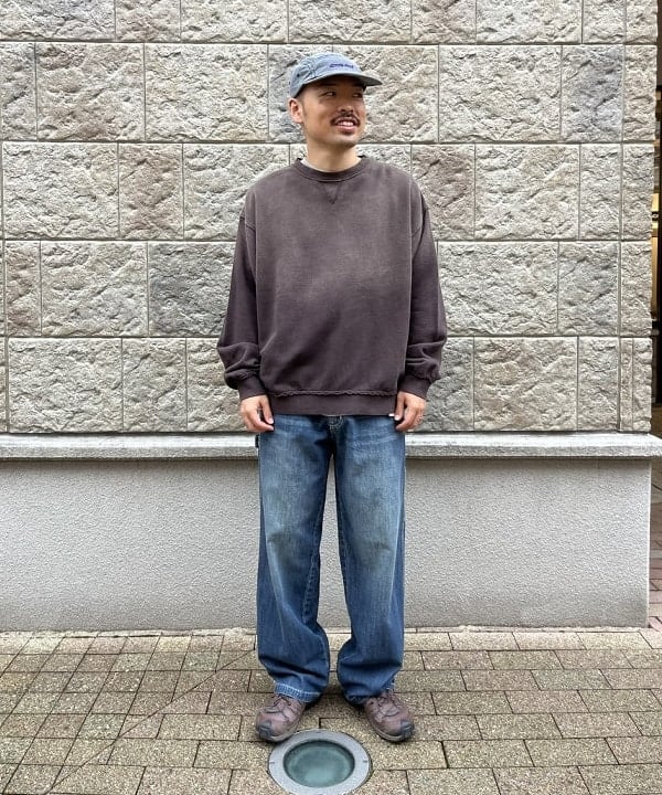 BEAMS HEARTのGMS ウラケ クルーネック スウェットを使ったコーディネートを紹介します。｜Rakuten Fashion(楽天ファッション／旧楽天ブランドアベニュー)6243622