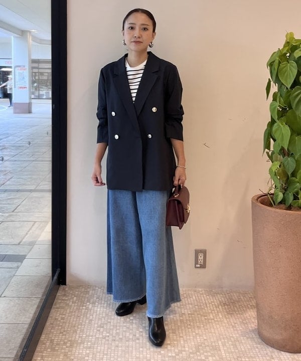 BEAMS HEARTの金ボタン ダブルジャケットを使ったコーディネートを紹介します。｜Rakuten Fashion(楽天ファッション／旧楽天ブランドアベニュー)6243647