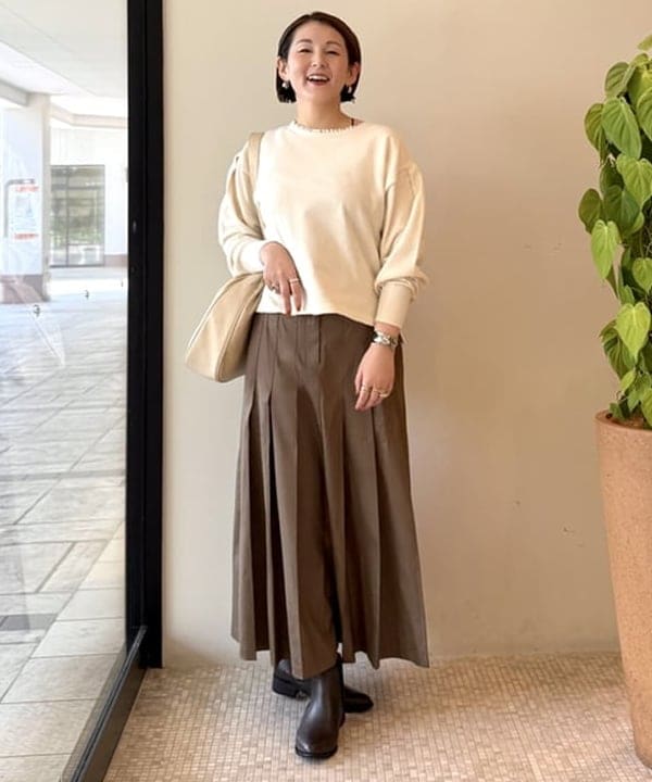 BEAMS HEARTのパール付 パフ袖 プルオーバーを使ったコーディネートを紹介します。｜Rakuten Fashion(楽天ファッション／旧楽天ブランドアベニュー)6243762