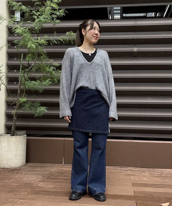 BEAMS HEARTのアシメ カットアウト タンクトップを使ったコーディネートを紹介します。｜Rakuten Fashion(楽天ファッション／旧楽天ブランドアベニュー)6243826