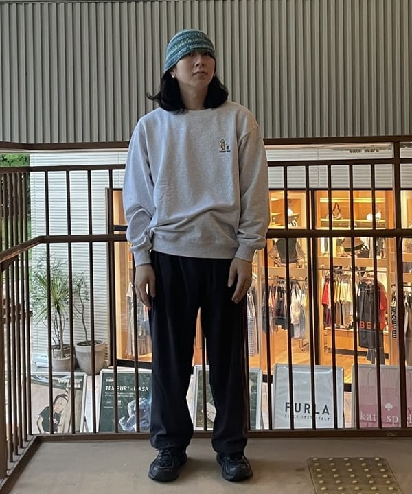 BEAMS HEARTのトトノイ & ジム ベアー ロング スリーブ スウェットを使ったコーディネートを紹介します。｜Rakuten Fashion(楽天ファッション／旧楽天ブランドアベニュー)6244694