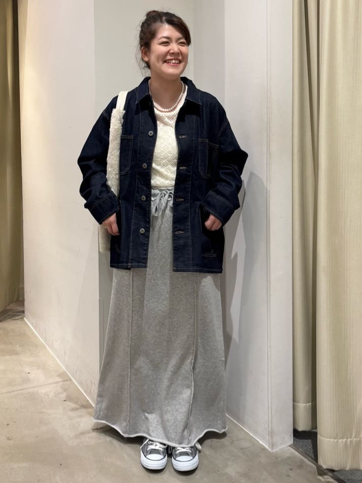 AMERICAN HOLICのスウェットロングスカートを使ったコーディネートを紹介します。｜Rakuten Fashion(楽天ファッション／旧楽天ブランドアベニュー)6244757