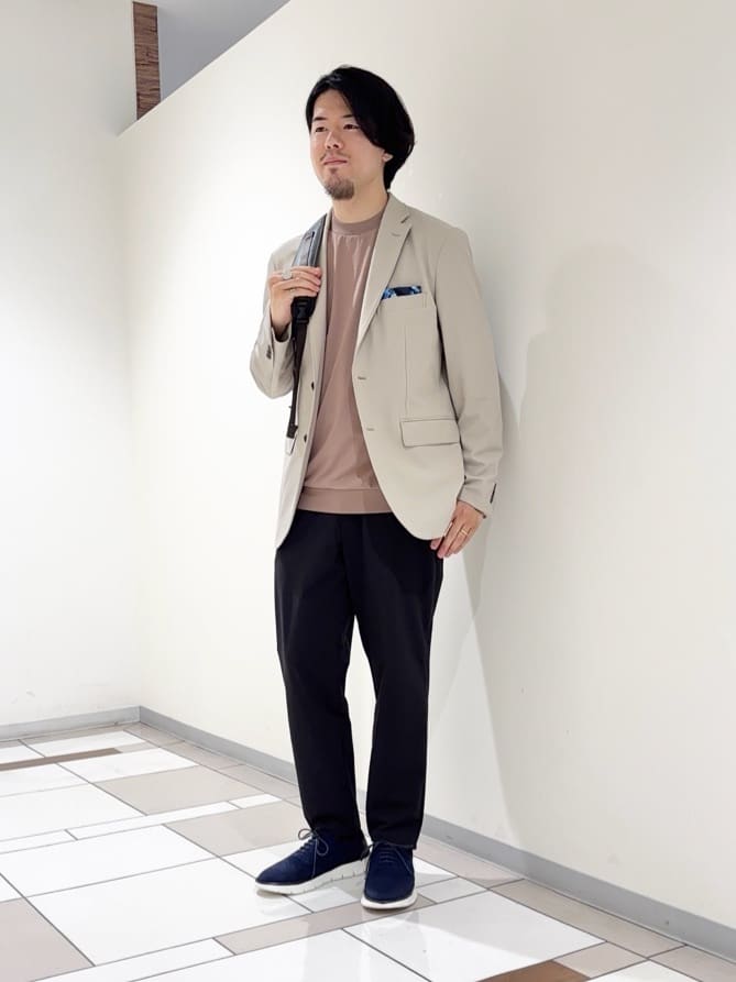 TAKEO KIKUCHIの【360°ストレッチ/セットアップ対応】None Of Stress ジャケットを使ったコーディネートを紹介します。｜Rakuten Fashion(楽天ファッション／旧楽天ブランドアベニュー)6246866